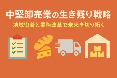 中堅卸売業の生き残り戦略ーー地域密着と業務改革で未来を切り拓く