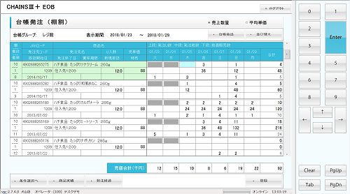 タブレット発注システム Chains Eob 株式会社テスク