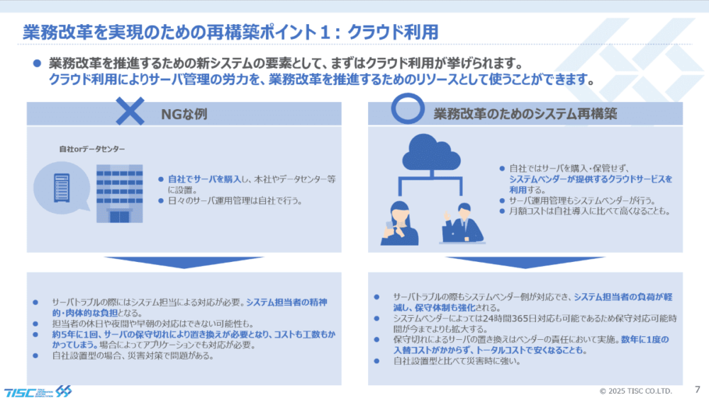 業務改革を実現する！システム再構築の5つのポイントのイメージ2
